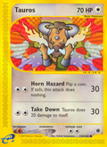 Tauros 133/165 — Pokémon Expedition Base Set