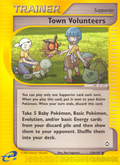 Town Volunteers 136/147 — Pokémon Aquapolis