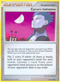 Cyrus's Initiative 137/147 Pokémon Supreme Victors (2009) English card — catalogue reference