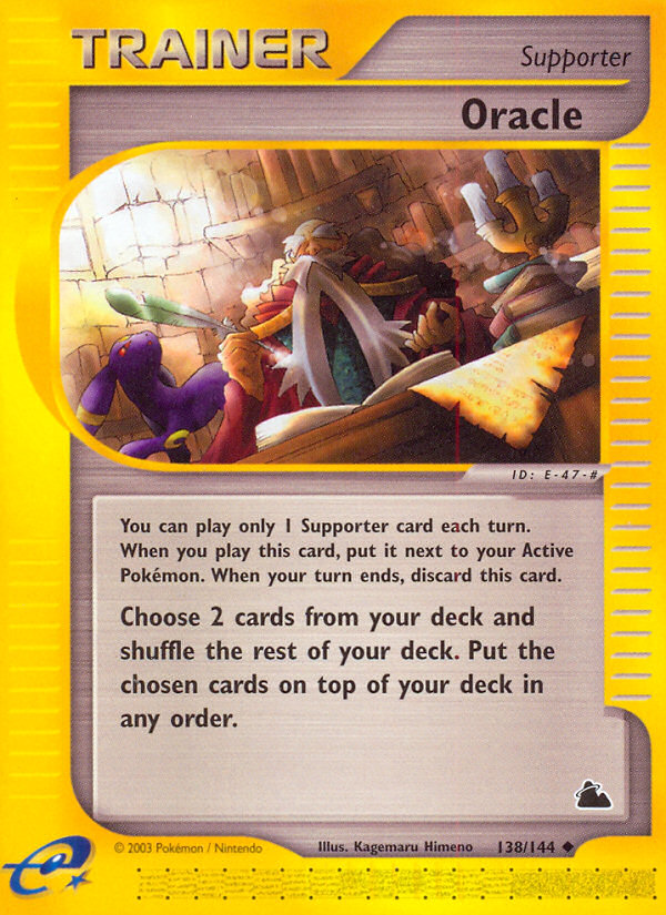 Oracle 138/144 — Pokémon Skyridge