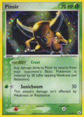 Pinsir 13/101 Pokémon EX Hidden Legends 2004 Holo Rare card