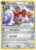 Forretress 13/90 Pokémon Undaunted (2010) English card — catalogue reference