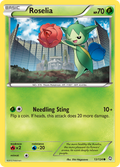 Roselia 13/124 Pokémon Dragons Exalted (2012) English card — catalogue reference