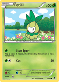Petilil 13/98 Pokémon Emerging Powers (2011) English card — catalogue reference