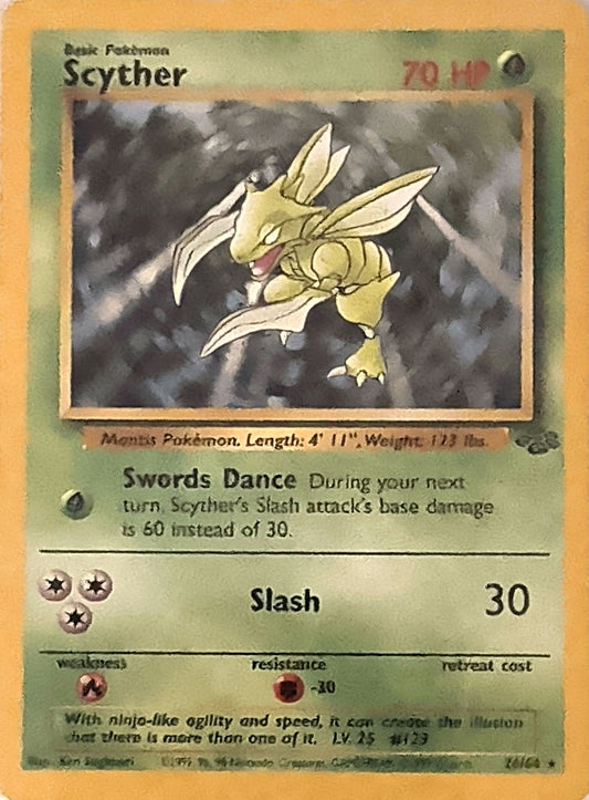 Scyther (26) Rare Jungle 26/64 MP