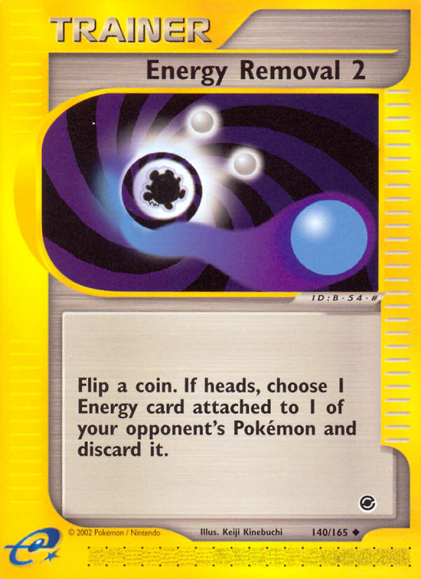 Energy Removal 2 140/165 — Pokémon Expedition Base Set