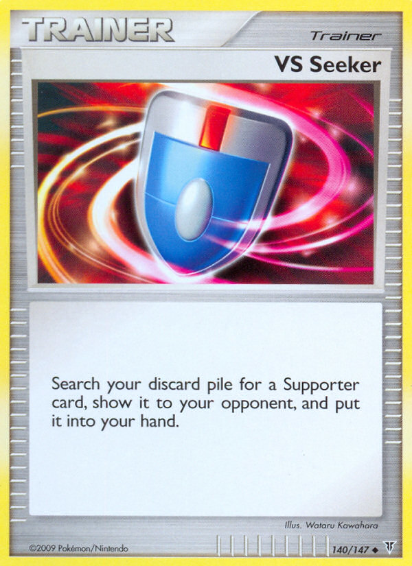 VS Seeker 140/147 Pokémon Supreme Victors (2009) English card — catalogue reference