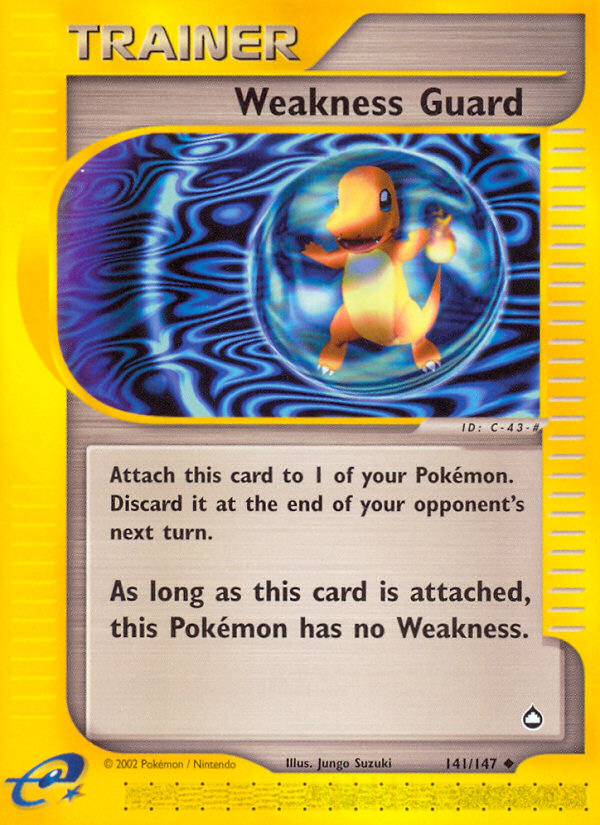 Weakness Guard 141/147 — Pokémon Aquapolis