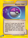 Master Ball 143/165 — Pokémon Expedition Base Set