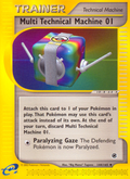 Multi Technical Machine 01 144/165 — Pokémon Expedition Base Set