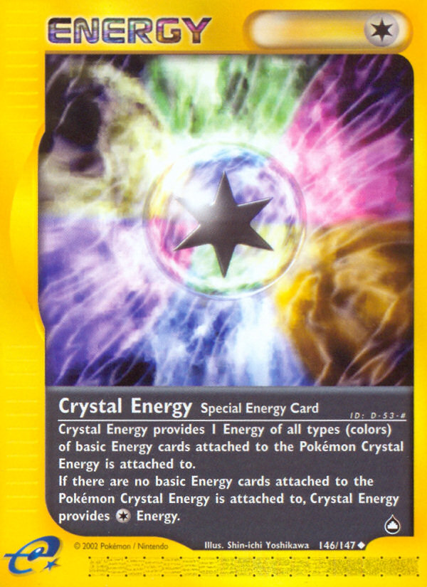 Crystal Energy 146/147 — Pokémon Aquapolis