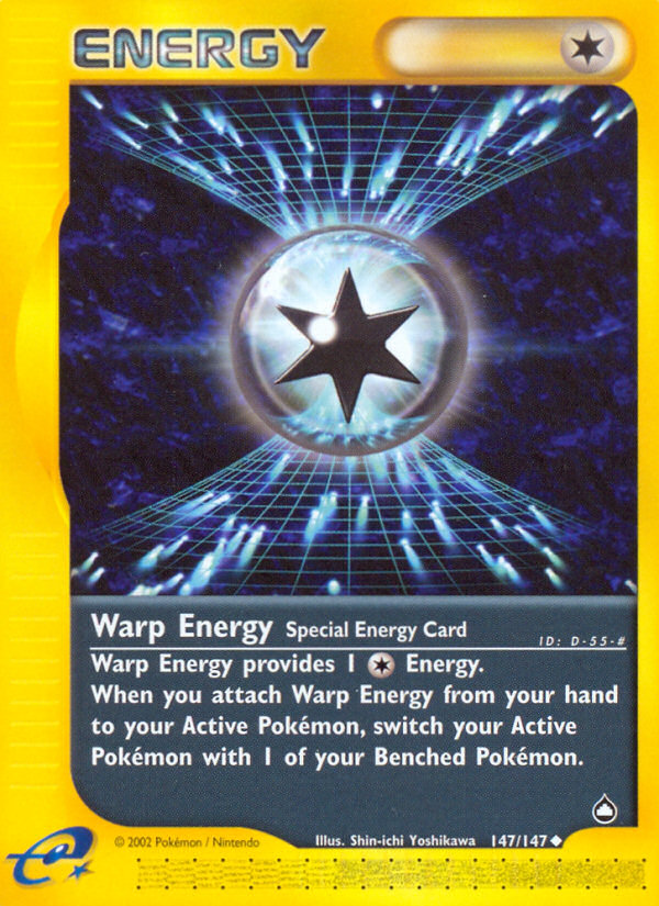 Warp Energy 147/147 — Pokémon Aquapolis