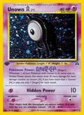 Unown [A] 14/75 — Pokémon Neo Discovery