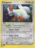 Zangoose 14/100 — Pokémon EX Sandstorm