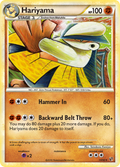 Hariyama 14/90 Pokémon Undaunted (2010) English card — catalogue reference