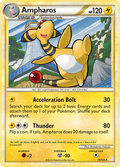 Ampharos 14/123 Pokémon HeartGold & SoulSilver (2010) English card — catalogue reference