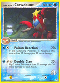 Team Aqua's Crawdaunt 14/95 — Pokémon EX Team Magma vs Team Aqua