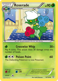 Roserade 14/124 Pokémon Dragons Exalted (2012) English card — catalogue reference