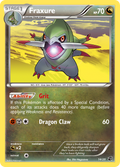 Fraxure 14/20 Pokémon Dragon Vault (2012) English card — catalogue reference