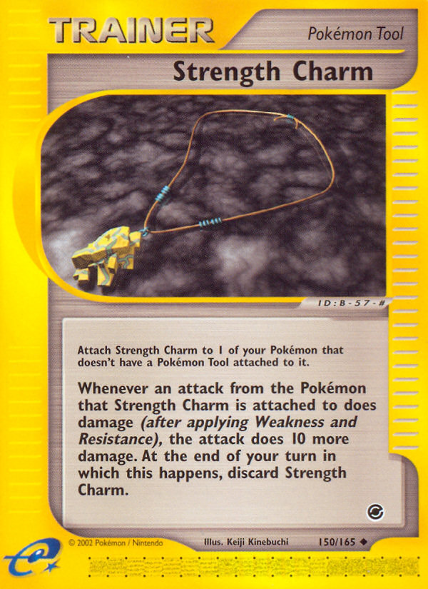 Strength Charm 150/165 — Pokémon Expedition Base Set