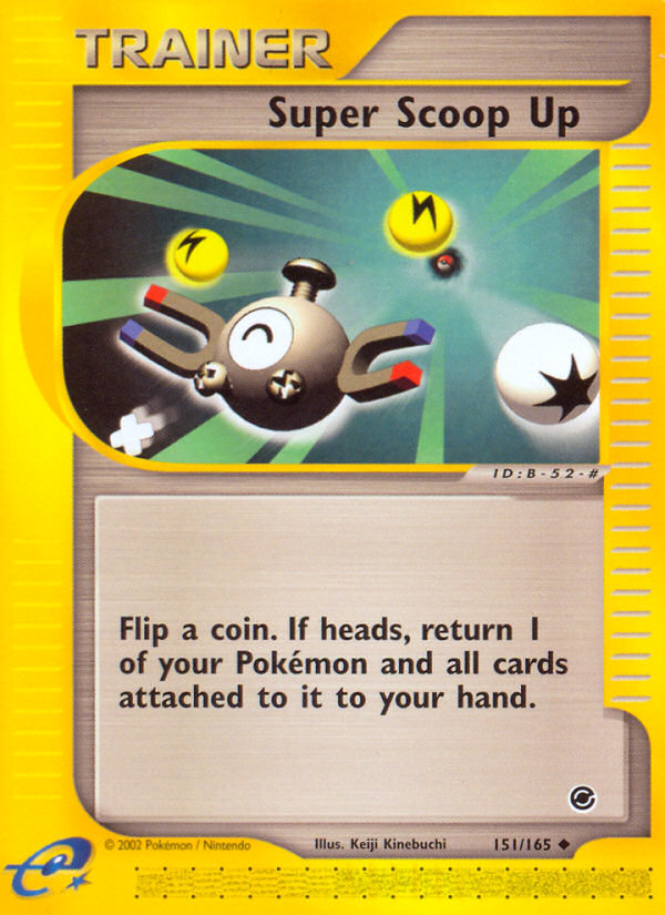 Super Scoop Up 151/165 — Pokémon Expedition Base Set
