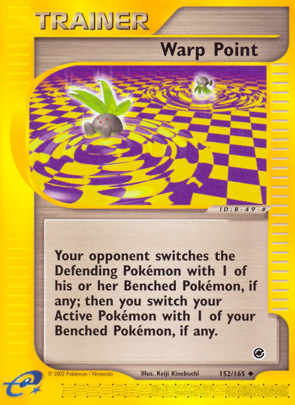 Warp Point 152/165 — Pokémon Expedition Base Set
