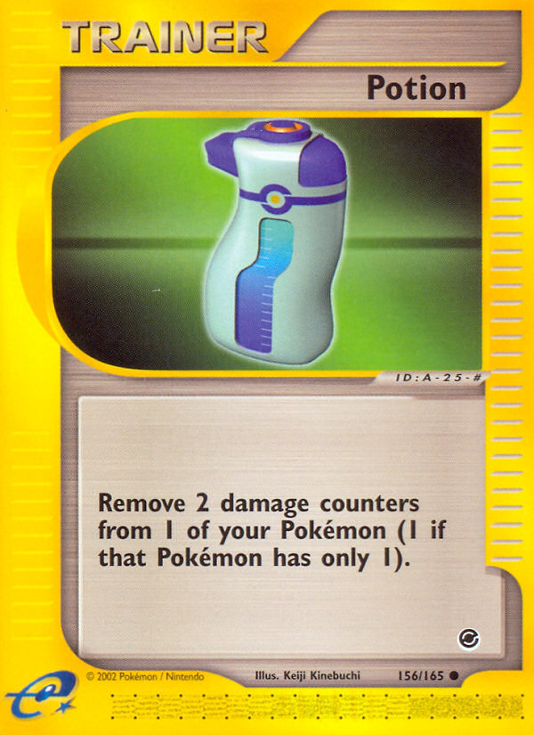 Potion 156/165 — Pokémon Expedition Base Set