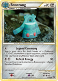 Bronzong 15/102 Pokémon Triumphant (2010) English card — catalogue reference