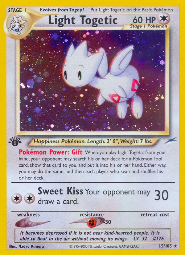 Light Togetic 15/105 — Pokémon Neo Destiny