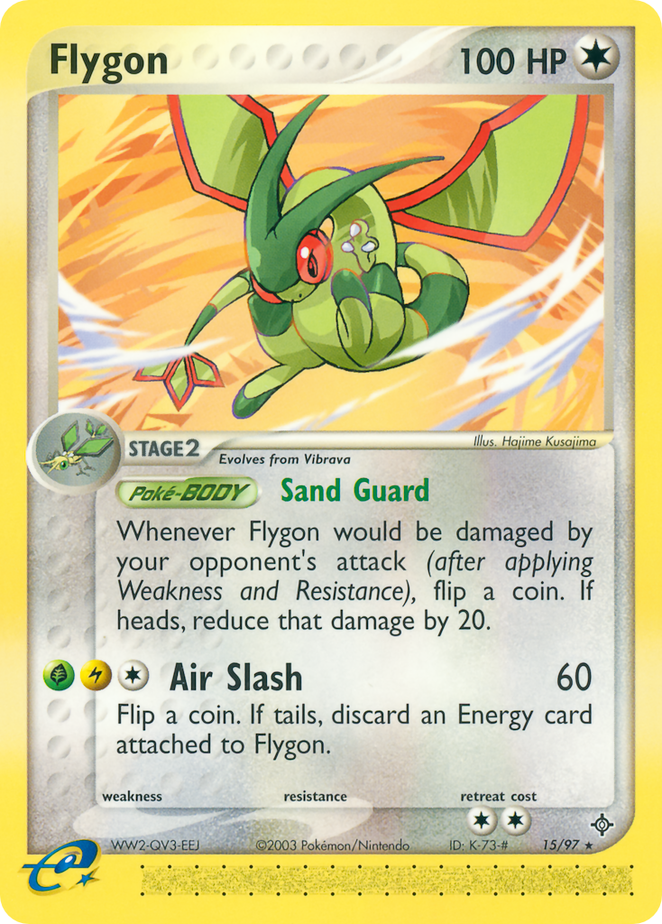 Flygon 15/97 — Pokémon EX Dragon