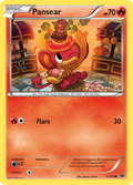 Pansear 15/99 Pokémon Next Destinies (2012) English card — catalogue reference