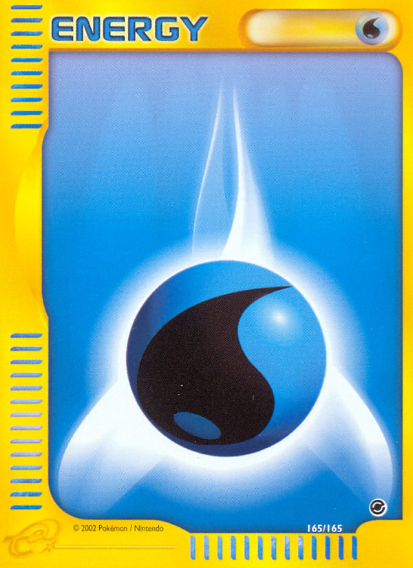 Water Energy 165/165 — Pokémon Expedition Base Set