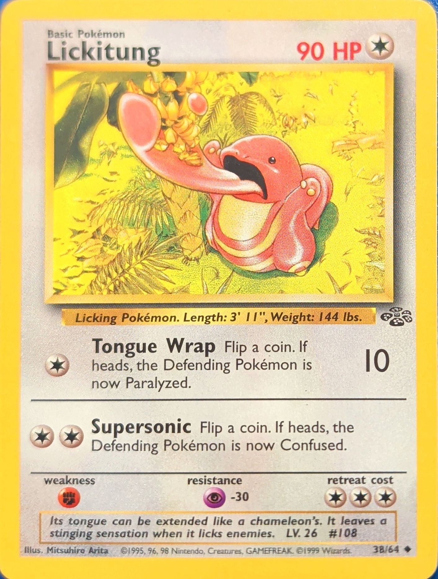 Lickitung Uncommon Jungle 38/64 MP