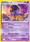 Drifblim 16/100 Pokémon Stormfront (2008) English card — catalogue reference