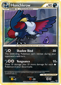 Honchkrow 16/90 Pokémon Undaunted (2010) English card — catalogue reference