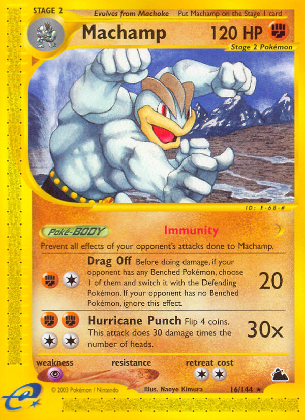 Machamp 16/144 — Pokémon Skyridge