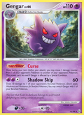 Gengar 16/99 Pokémon Arceus (2009) English card — catalogue reference