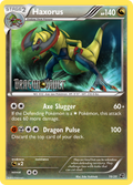 Haxorus 16/20 Pokémon Dragon Vault (2012) English card — catalogue reference