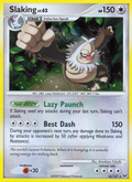 Slaking 16/127 Pokémon Platinum (2009) English card — catalogue reference
