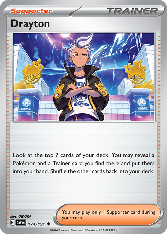 Pokemon Drayton Surging Sparks 174/191