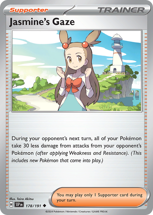 Pokemon Jasmine's Gaze Surging Sparks 178/191
