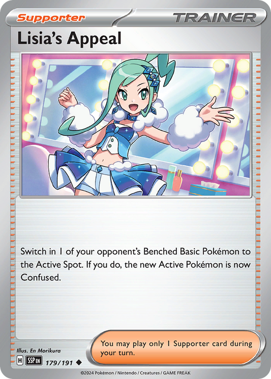 Pokemon Lisia's Appeal Surging Sparks 179/191