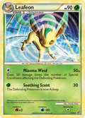 Leafeon 17/90 Pokémon Undaunted (2010) English card — catalogue reference