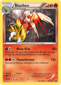 Blaziken 17/108 Pokémon Dark Explorers (2012) English card — catalogue reference