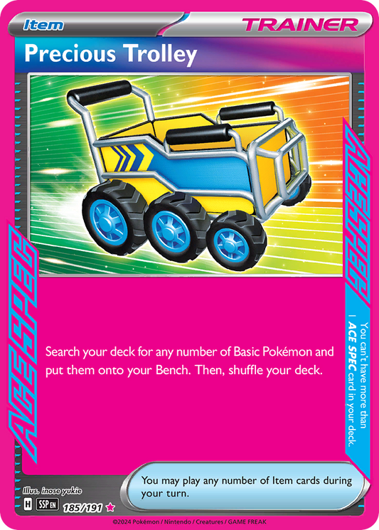 Pokemon Precious Trolley Surging Sparks 185/191