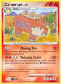 Camerupt 18/147 Pokémon Supreme Victors (2009) English card — catalogue reference