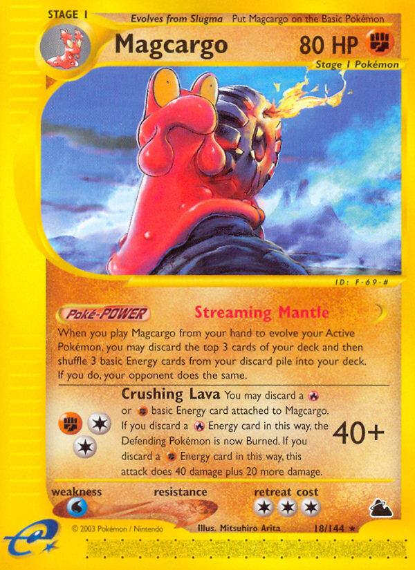 Magcargo 18/144 — Pokémon Skyridge