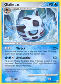 Glalie 18/99 Pokémon Arceus (2009) English card — catalogue reference
