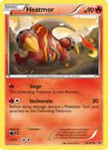 Heatmor 18/101 Pokémon Noble Victories (2011) English card — catalogue reference