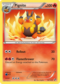 Pignite 18/114 Pokémon Black & White (2011) English card — catalogue reference
